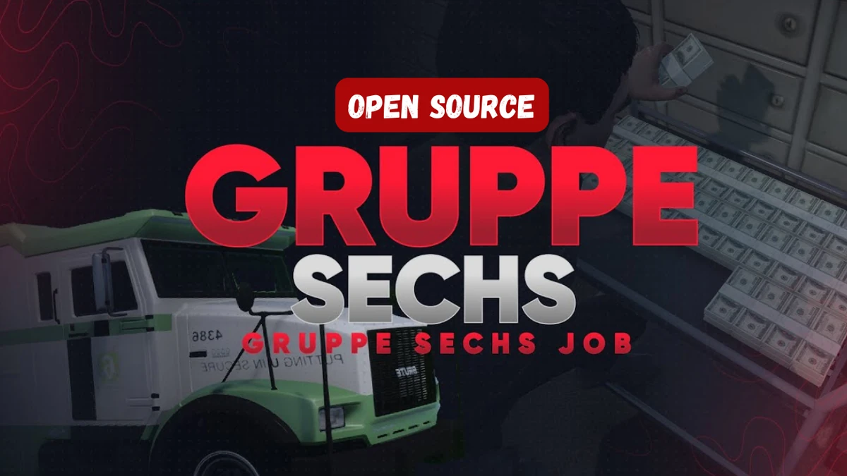 Multiplayer Gruppe Sechs System | ESX / QBCore / QBOX / vRP / Standalone